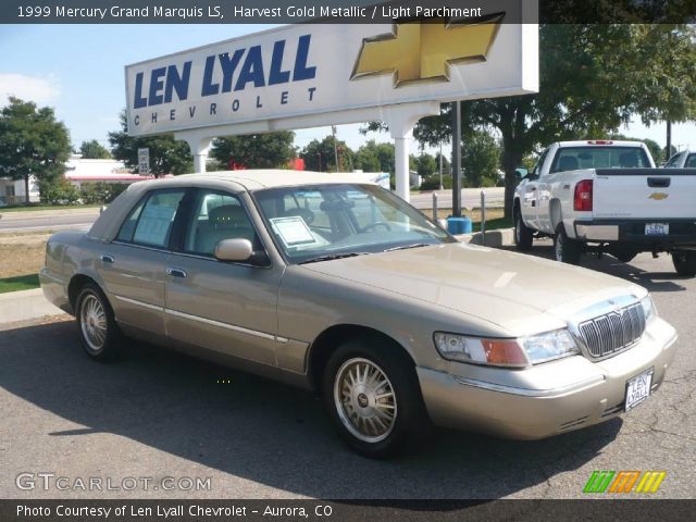 1999 Mercury Grand Marquis LS in Harvest Gold Metallic