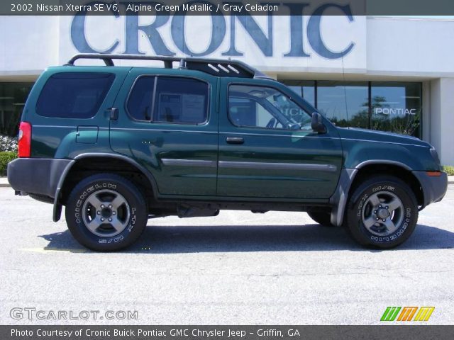 2002 Nissan Xterra SE V6 in Alpine Green Metallic