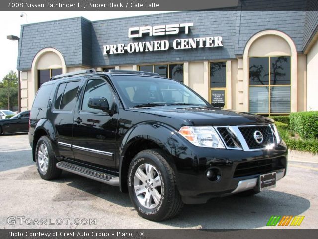 2008 Nissan Pathfinder LE in Super Black