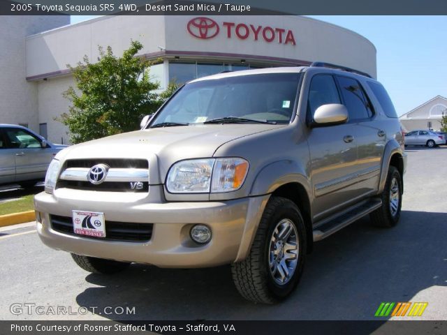 2005 Toyota Sequoia SR5 4WD in Desert Sand Mica