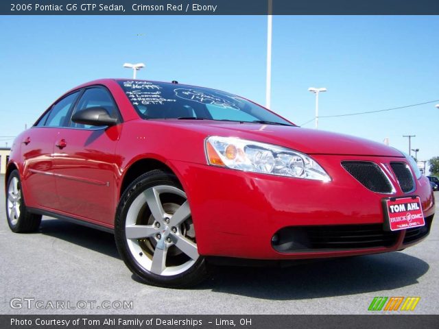 2006 Pontiac G6 GTP Sedan in Crimson Red