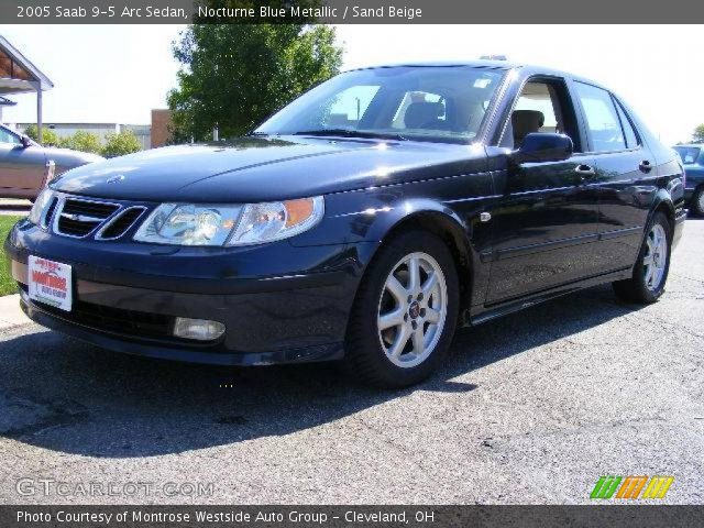 2005 Saab 9-5 Arc Sedan in Nocturne Blue Metallic