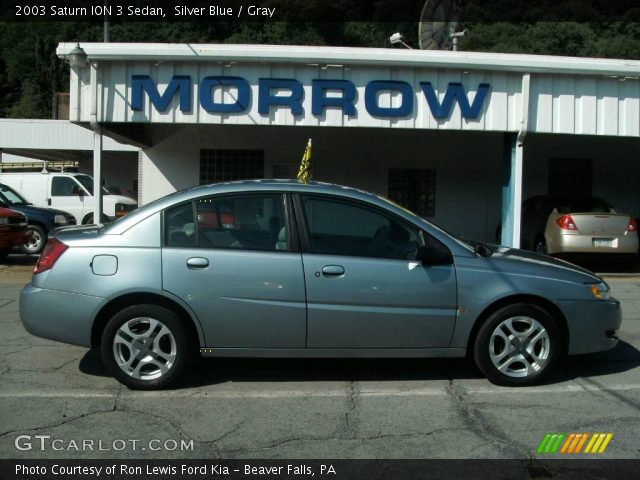 2003 Saturn ION 3 Sedan in Silver Blue