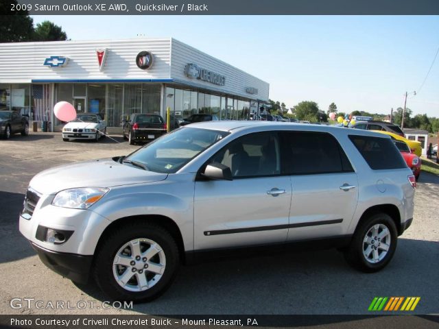 2009 Saturn Outlook XE AWD in Quicksilver