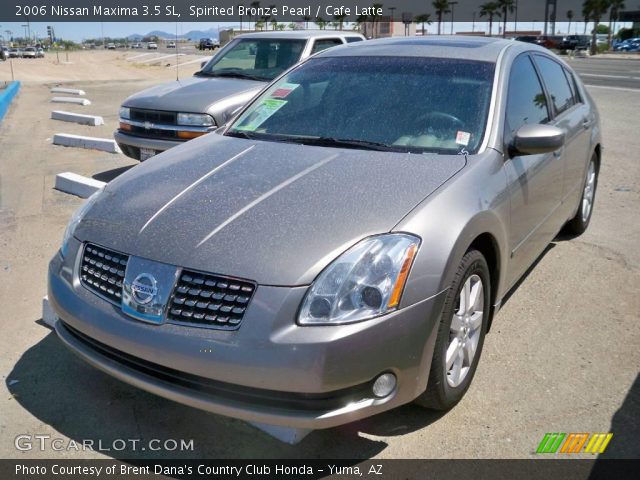 2006 Nissan Maxima 3.5 SL in Spirited Bronze Pearl
