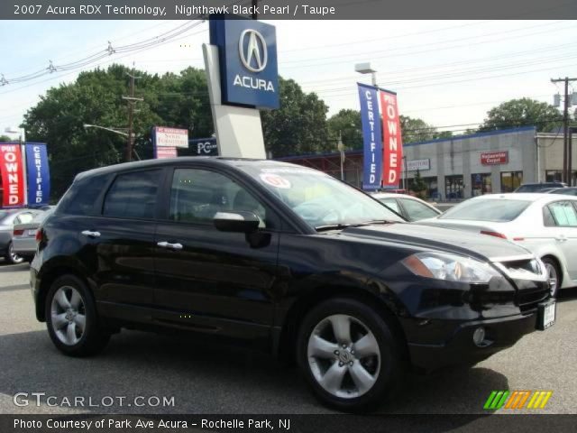 2007 Acura RDX Technology in Nighthawk Black Pearl