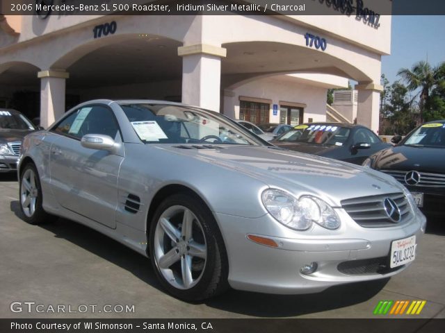 2006 Mercedes-Benz SL 500 Roadster in Iridium Silver Metallic
