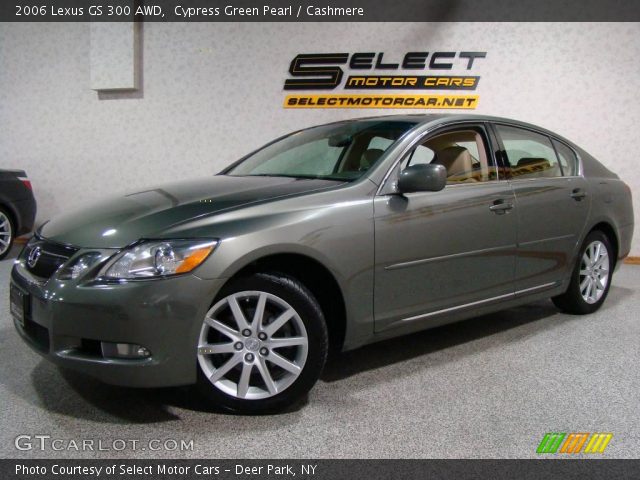 2006 Lexus GS 300 AWD in Cypress Green Pearl