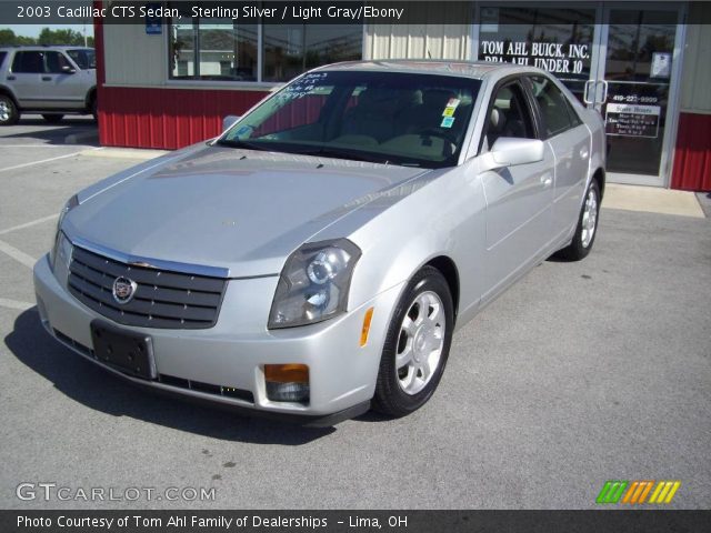 2003 Cadillac CTS Sedan in Sterling Silver