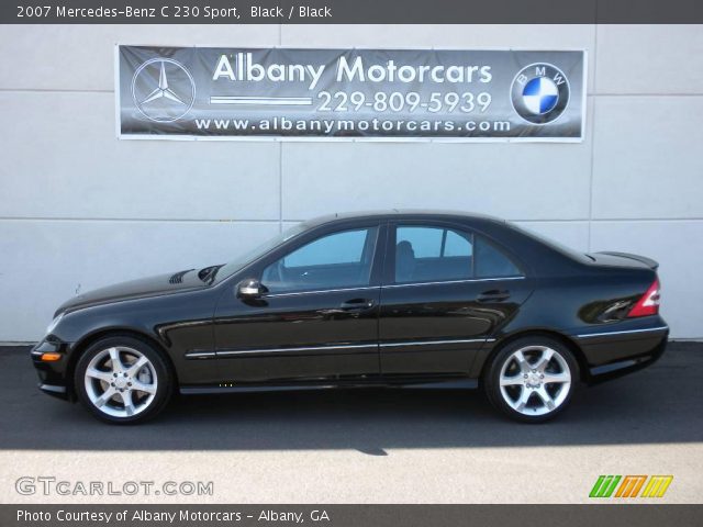 2007 Mercedes-Benz C 230 Sport in Black