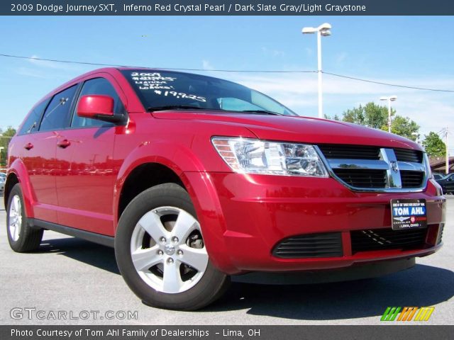 2009 Dodge Journey SXT in Inferno Red Crystal Pearl