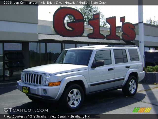 2006 Jeep Commander 4x4 in Bright Silver Metallic