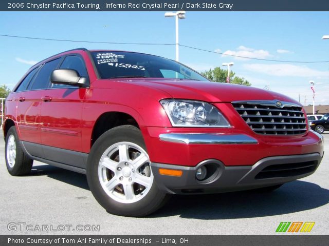 2006 Chrysler Pacifica Touring in Inferno Red Crystal Pearl