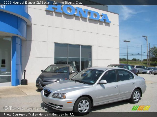 2006 Hyundai Elantra GLS Sedan in Sterling Silver