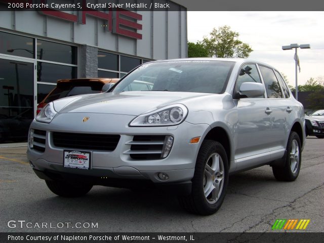 2008 Porsche Cayenne S in Crystal Silver Metallic