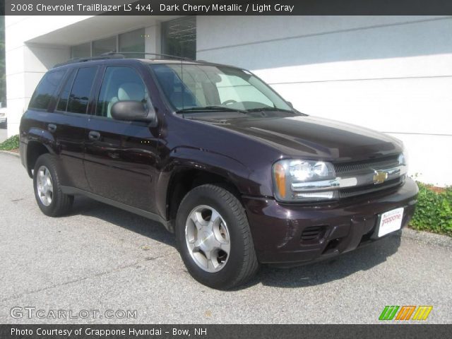 2008 Chevrolet TrailBlazer LS 4x4 in Dark Cherry Metallic