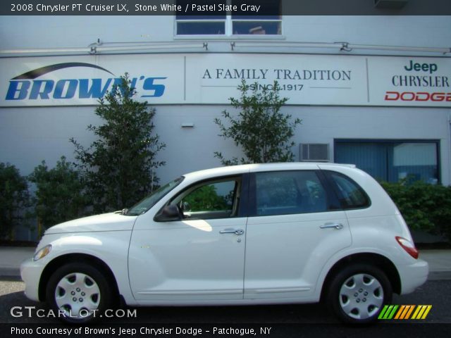 2008 Chrysler PT Cruiser LX in Stone White