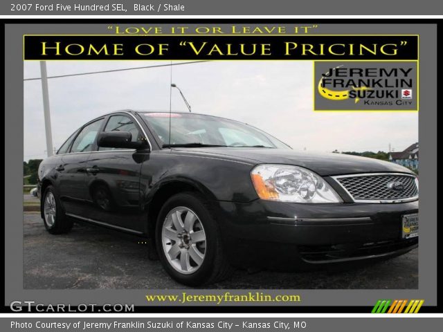 2007 Ford Five Hundred SEL in Black