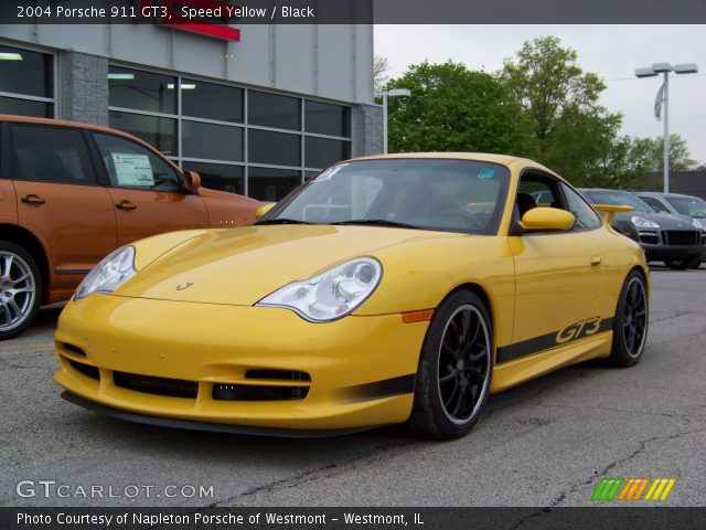 2004 Porsche 911 GT3 in Speed Yellow