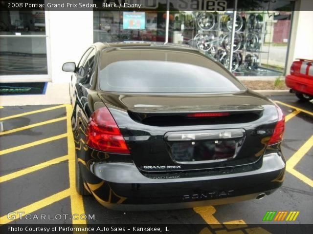 2008 Pontiac Grand Prix Sedan in Black