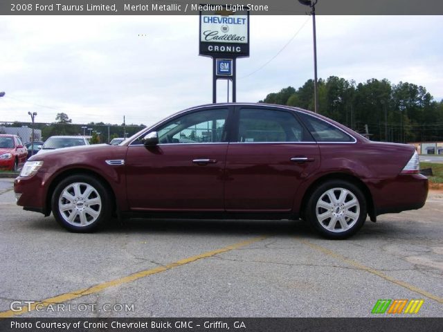 2008 Ford Taurus Limited in Merlot Metallic