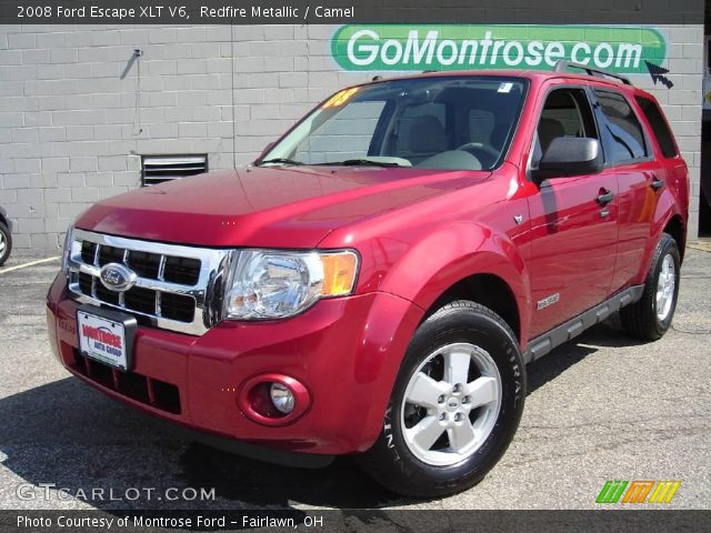 2008 Ford Escape XLT V6 in Redfire Metallic