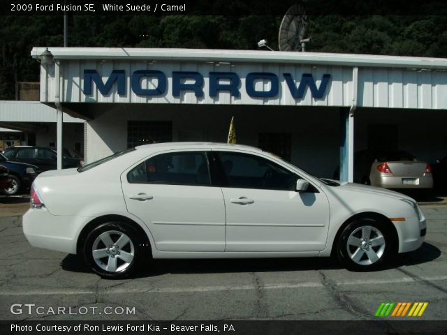 2009 Ford Fusion SE in White Suede