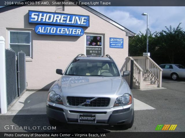 2004 Volvo XC90 T6 AWD in Silver Metallic