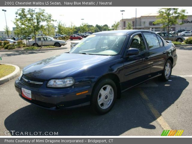 2001 Chevrolet Malibu LS Sedan in Navy Blue Metallic