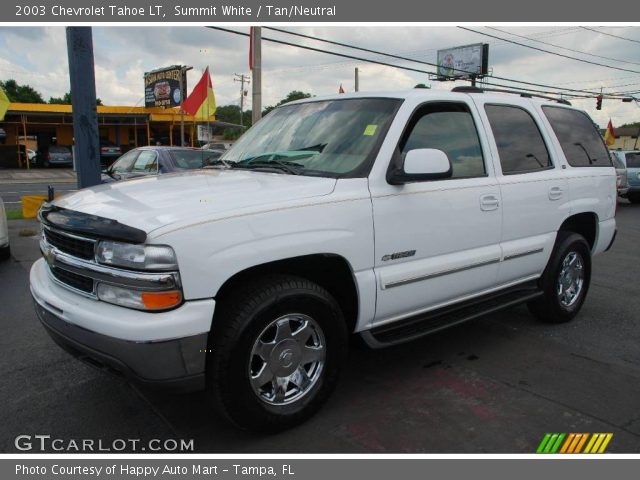 2003 Chevrolet Tahoe LT in Summit White