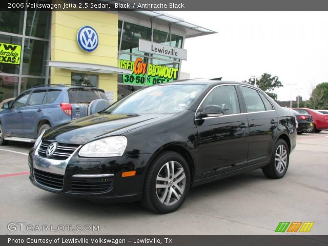 2006 Volkswagen Jetta 2.5 Sedan in Black