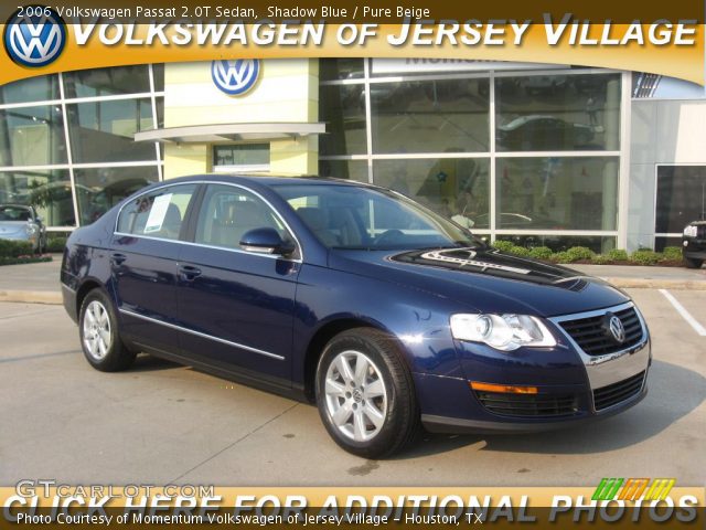 2006 Volkswagen Passat 2.0T Sedan in Shadow Blue