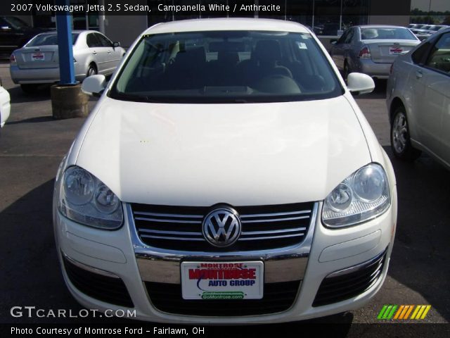 2007 Volkswagen Jetta 2.5 Sedan in Campanella White