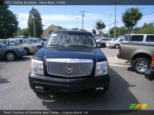 2003 Cadillac Escalade  in Sable Black
