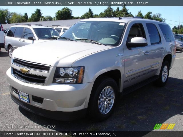 2008 Chevrolet Tahoe Hybrid 4x4 in Silver Birch Metallic