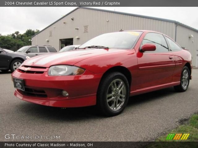 2004 Chevrolet Cavalier LS Sport Coupe in Victory Red