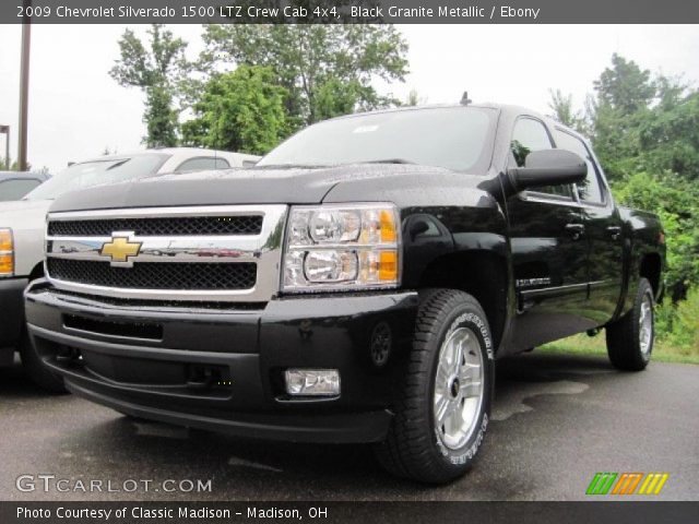 2009 Chevrolet Silverado 1500 LTZ Crew Cab 4x4 in Black Granite Metallic