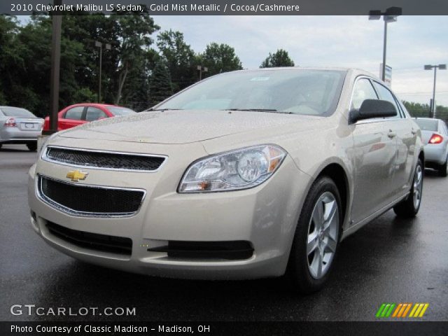 2010 Chevrolet Malibu LS Sedan in Gold Mist Metallic