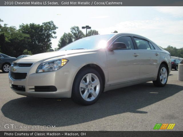 2010 Chevrolet Malibu LS Sedan in Gold Mist Metallic