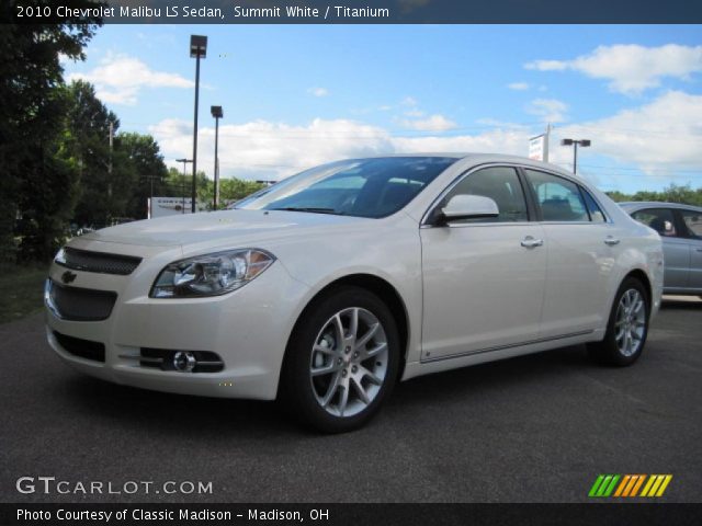 2010 Chevrolet Malibu LS Sedan in Summit White