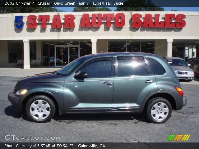 2003 Chrysler PT Cruiser  in Onyx Green Pearl