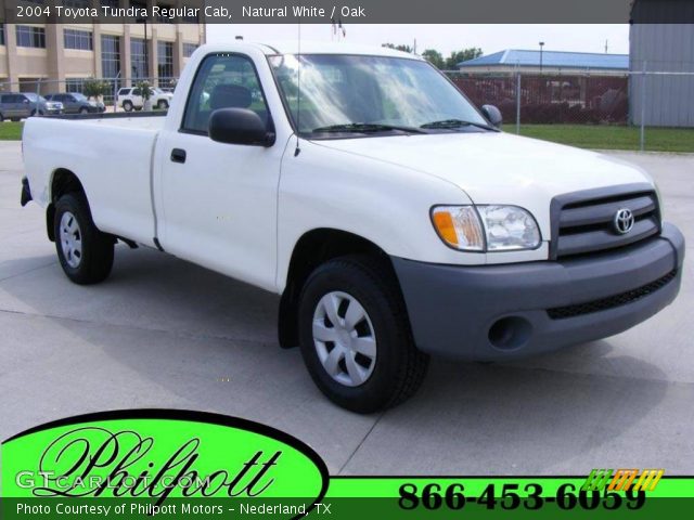 2004 Toyota Tundra Regular Cab in Natural White