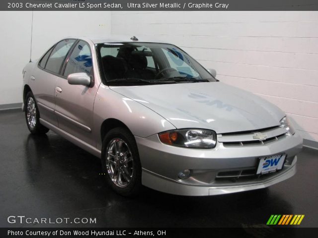 2003 Chevrolet Cavalier LS Sport Sedan in Ultra Silver Metallic