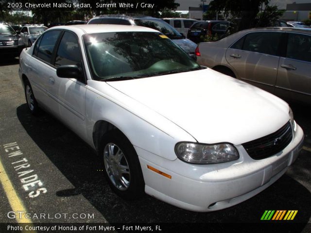 2003 Chevrolet Malibu Sedan in Summit White