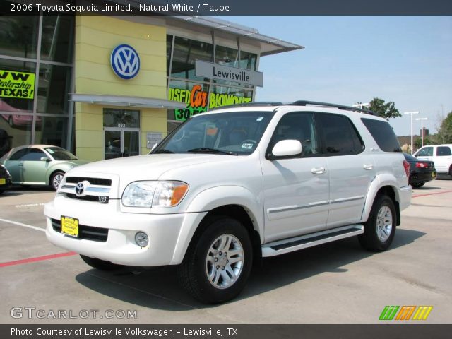 2006 Toyota Sequoia Limited in Natural White