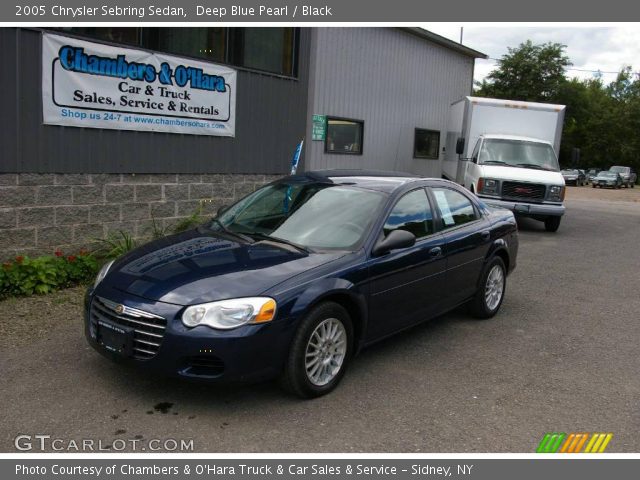 2005 Chrysler Sebring Sedan in Deep Blue Pearl