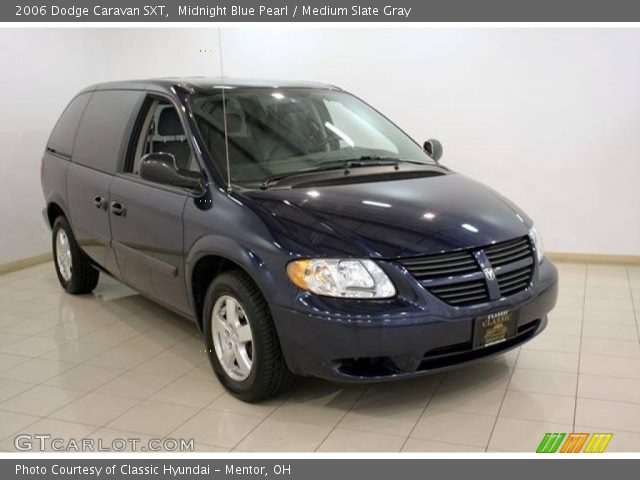 2006 Dodge Caravan SXT in Midnight Blue Pearl