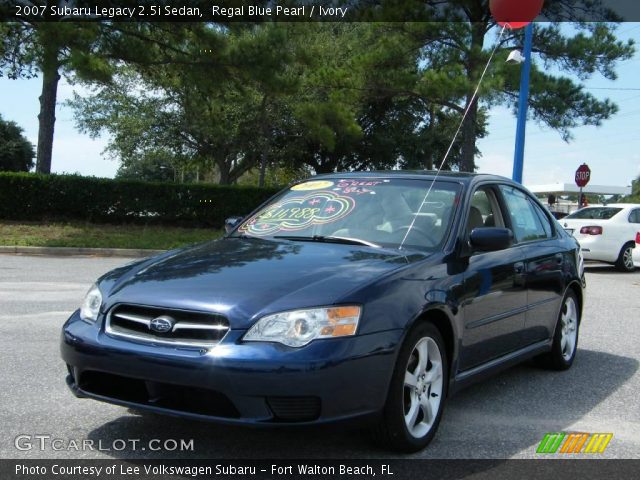 2007 Subaru Legacy 2.5i Sedan in Regal Blue Pearl