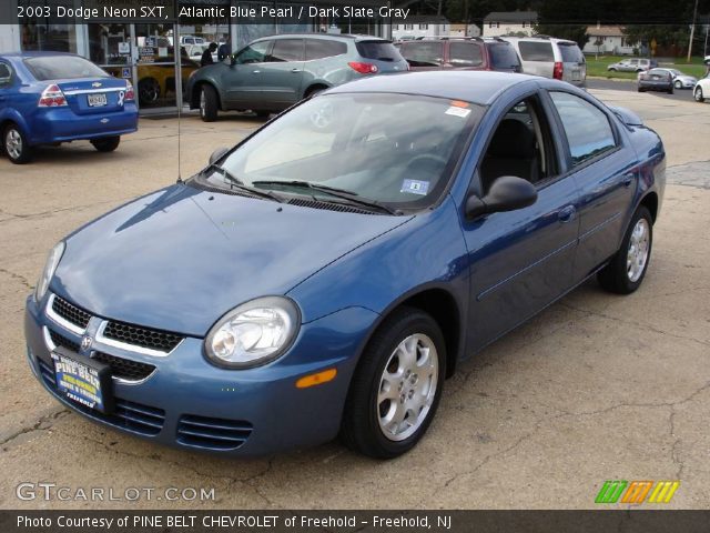 2003 Dodge Neon SXT in Atlantic Blue Pearl