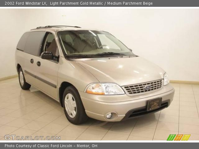 2002 Ford Windstar LX in Light Parchment Gold Metallic